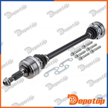 Demi-Arbre de Transmission MTM arrière pour PORSCHE | NPW-PS-020, 99733202442